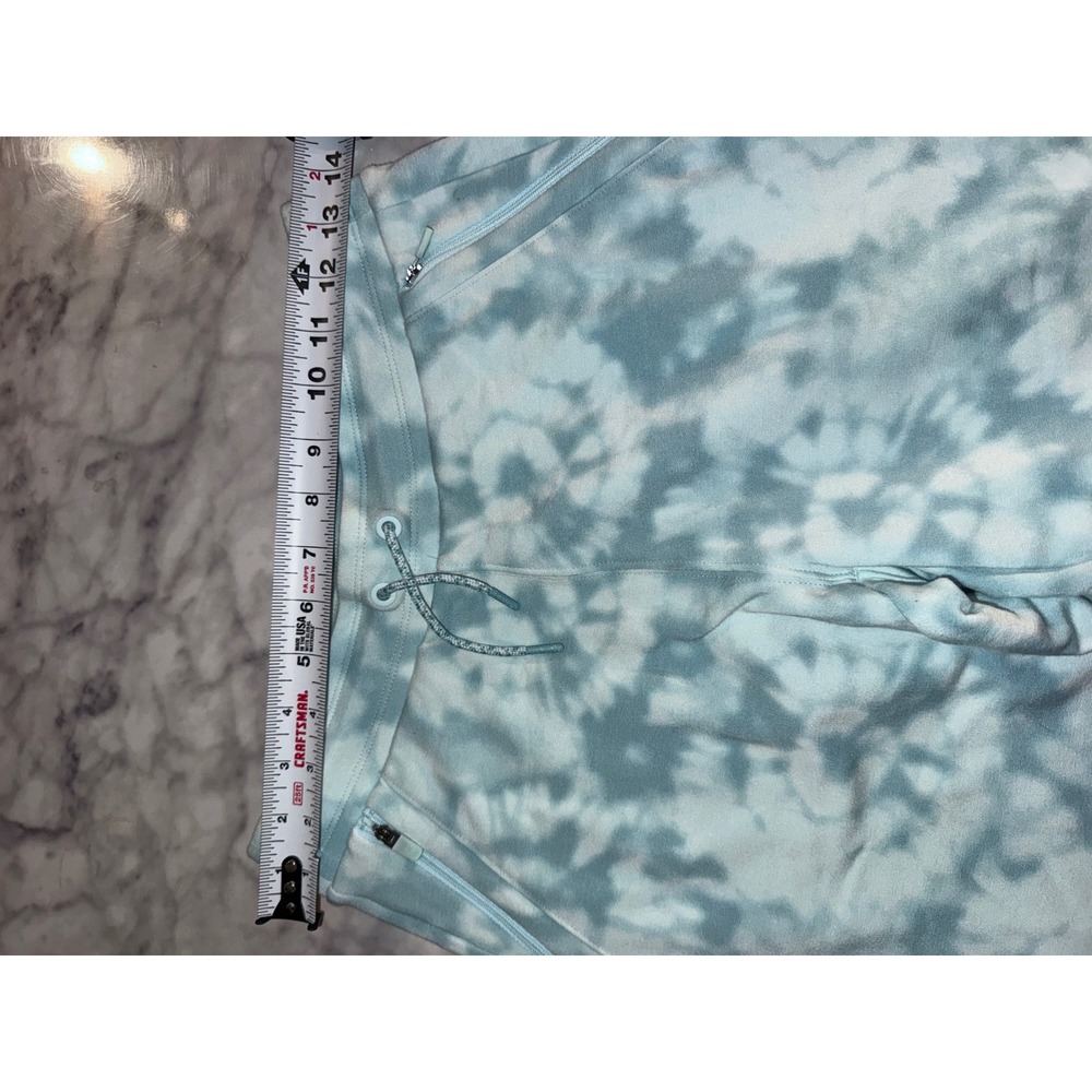 Athleta Girl Tie‎ Dye Joggers Sweatpants Kids XL 14 Blue White Activewear - Picture 6 of 6